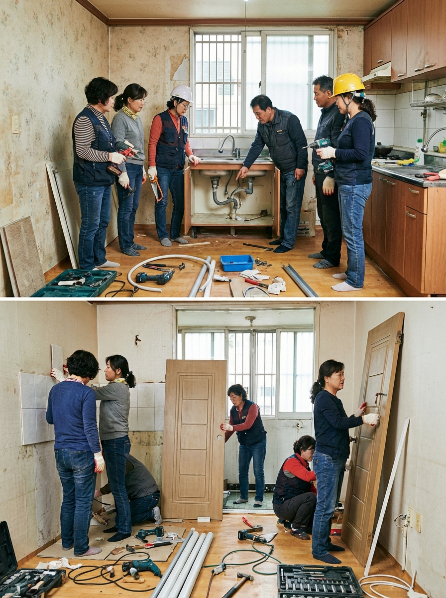 집수리 실습 교육